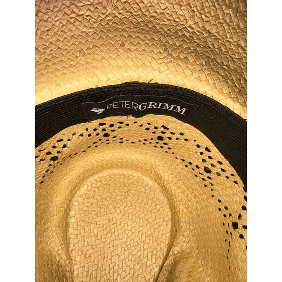 Peter Grimm Raffia Straw Cowboy Hat - Picture 8 of 11